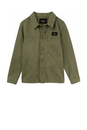 REPLAY longsleeve groen