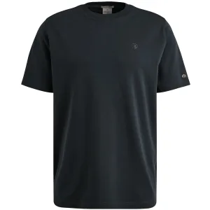 Cast Iron T-shirt Interlock Blauw heren