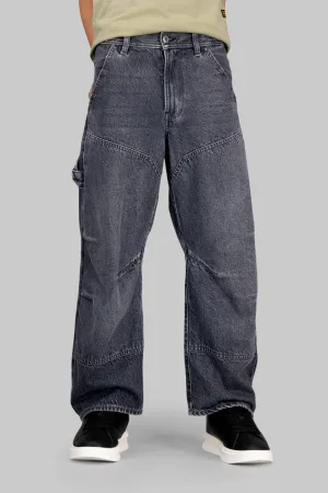 G-STAR high waist loose fit jeans grey denim