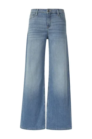 s.Oliver wide leg jeans light blue denim