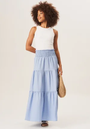 Gesmokte gelaagde maxirok