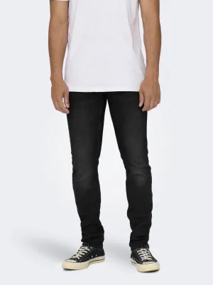 ONLY & SONS ONSWEFT regular fit jeans black denim
