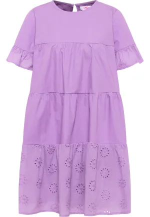 myMo jurk met geperforeerde kant nolie