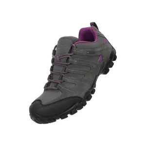 Mountain Warehouse Dames/Dames Belfour Suede Waterdichte Wandelschoenen (Grijs)