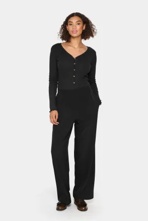 Casual broek Regular fit Black