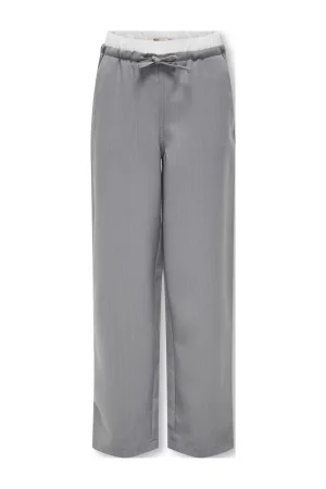 KIDS ONLY GIRL casual broek grijs melange
