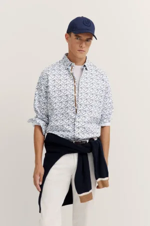 Bugatti Herren Puur katoenen overhemd