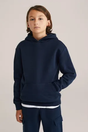 WE Fashion Blue Ridge sweater donkerblauw