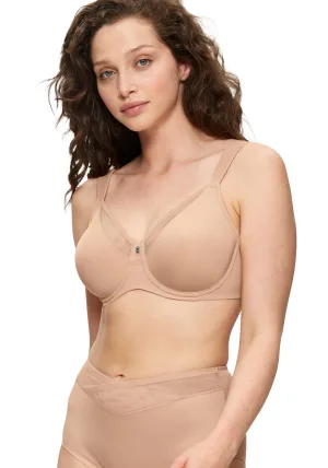 Triumph Minimizer-bh True Shape Sensation maakt de borst optisch kleiner met een cup