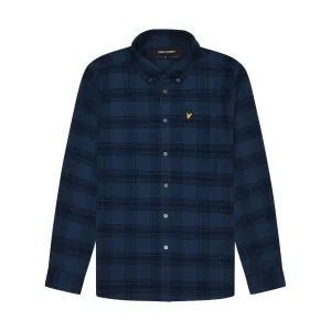 Geruite flanellen overhemden Lyle & Scott