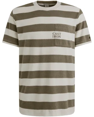 Cast Iron | Heren | Percy T-shirt Short Sleeve NVT