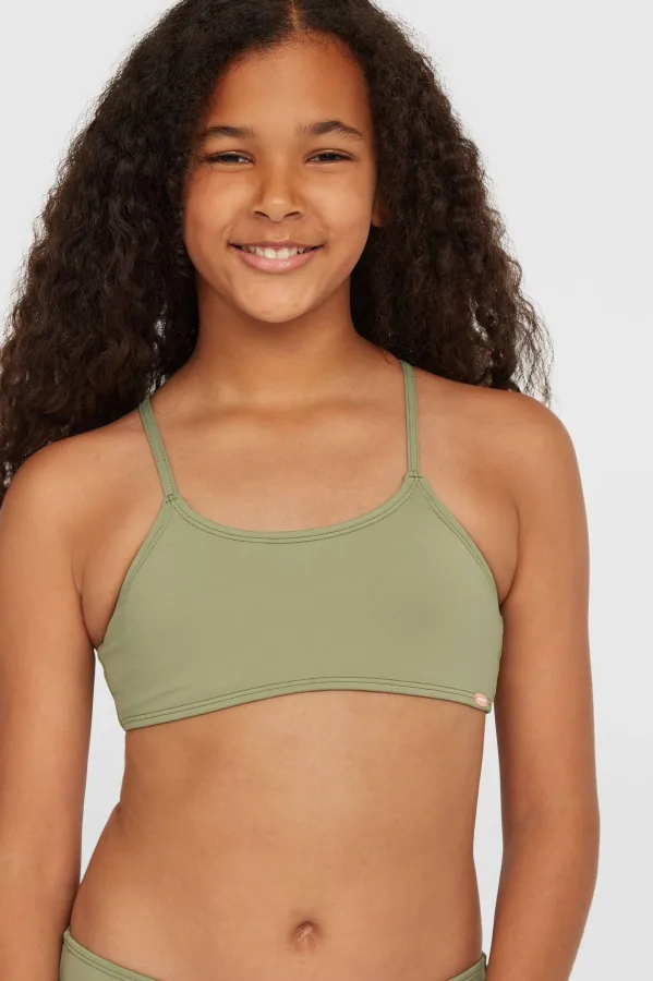 O’Neill crop bikini Essentials olijfgroen