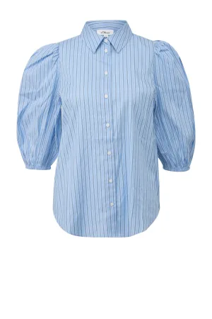 s.Oliver blouse lichtblauw