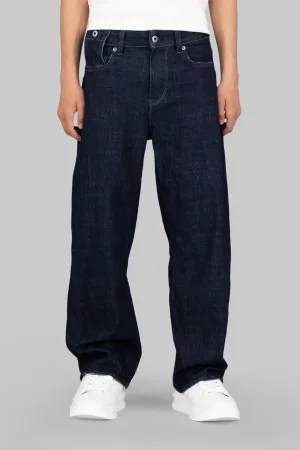 G-STAR high waist loose fit jeans medium blue denim