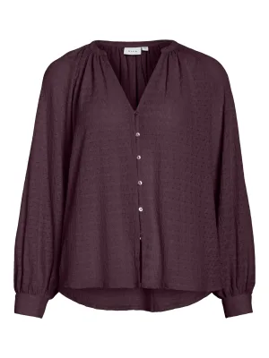 Vila blouse vibabera v-neck l/s shirt