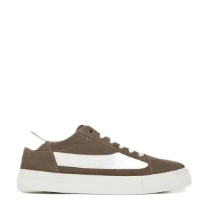 G-STAR Loom BSC M suède sneakers bruin/wit