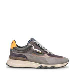 Floris van Bommel De Zager 12.07 suède sneakers donkergrijs