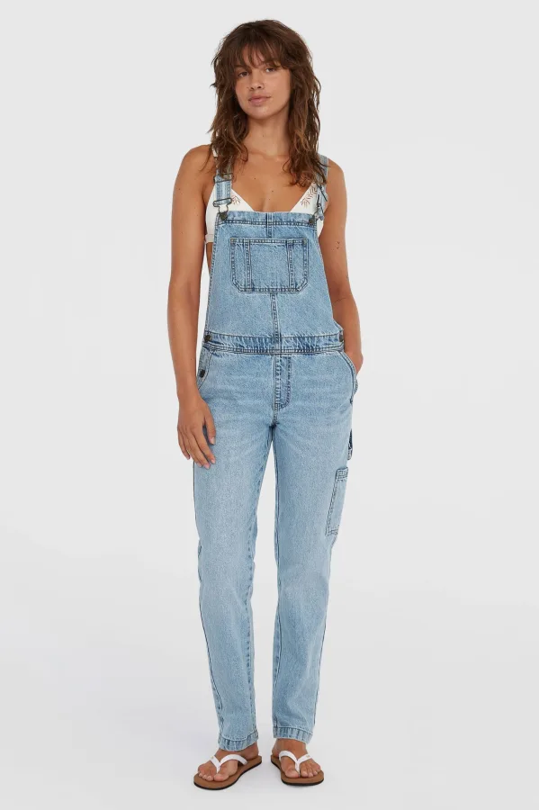 O’Neill denim tuinbroek medium blue denim