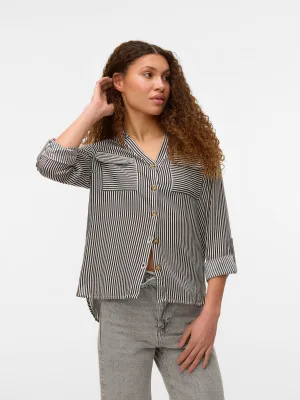 Vero Moda Overhemdblouse VMBUMPY L/S SHIRT NEW WVN GA NOOS