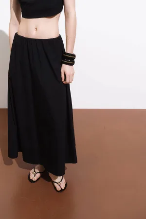 Mango A-lijn rok zwart