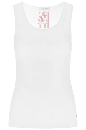 Bugatti Damen Top met elastaangehalte