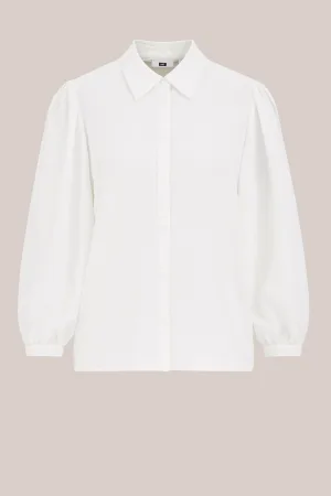 WE Fashion – Dames Blouse – Regular fit – Gebroken wit –