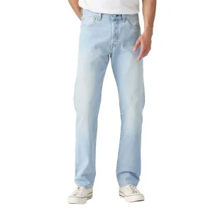 Levis Heren 501 Original Jeans (Lichtblauw)