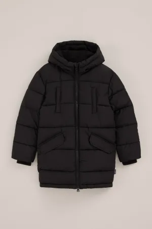 Salty Dog – Jongens gewatteerde jas – Regular fit – Zwart –