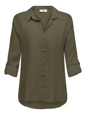 JDY blouse donkergroen