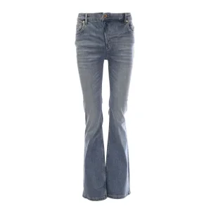 Gant Dames/Dames Uitlopende Been Jeans (Lichtblauw)