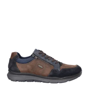 Ara .Benjo GTX nubuck sneakers bruin/blauw