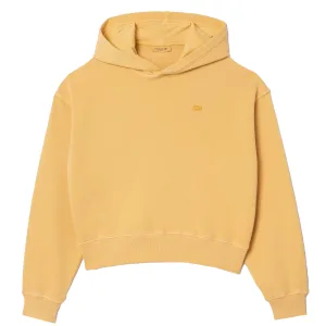 Lacoste Dames/Dames Natural Dyed Oversized Hoodie (Oranje)