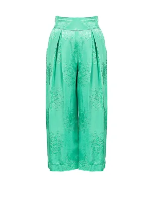 Pinko broek Teso 1 Vrouw groen