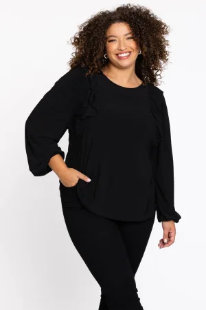 YOEK Lovers Collection top DOLCE zwart