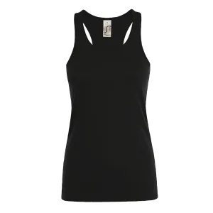 SOLS Vrouwen/dames Justin Sleeveless Vest (Zwart)