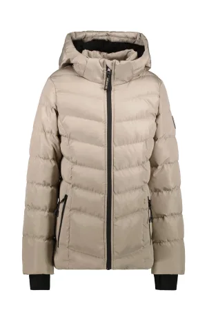 Cars gewatteerde jas ecru