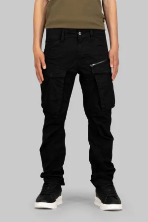 G-STAR tapered cargo broek zwart