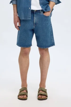 SELECTED HOMME denim regular short SLHREG ALEX blauw