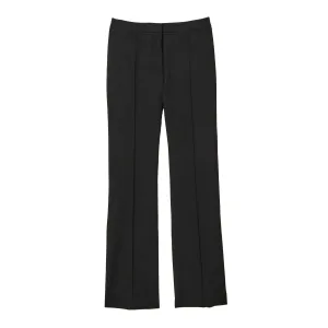 Lacoste Dames/Dames Hoge Taille Uitlopende Broek (Zwart)
