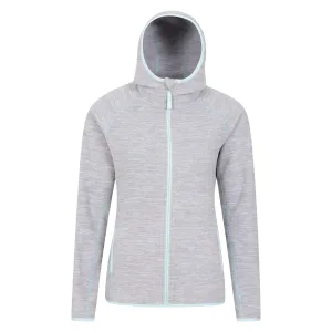 Mountain Warehouse Dames/Dames Lleyn II Melange Full Zip Hoodie (Grijs)