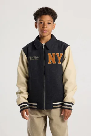 America Today bomberjack blauw