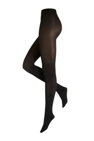 anytime microfibre panty 100 denier zwart