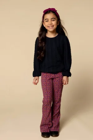 LOOXS little flared flared broek multi