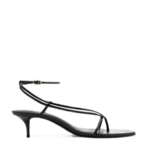 Mango sandalettes zwart