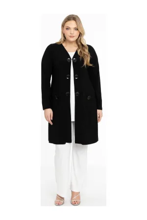 YOEK bootcut tregging DOLCE van travelstof ecru