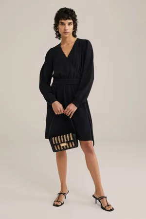 WE Fashion schoudertas zwart