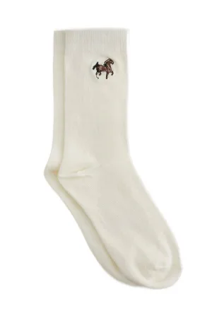 WE Fashion sokken beige