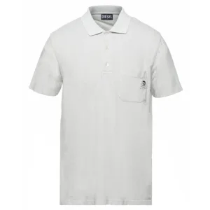 Diesel T-Polo-Worky-B1 grijs poloshirt