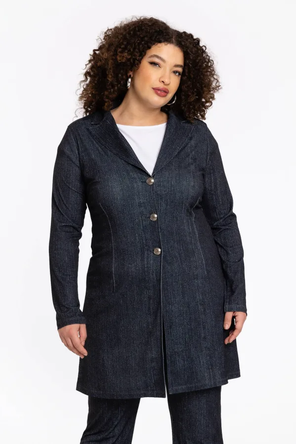 YOEK regular blazer zwart