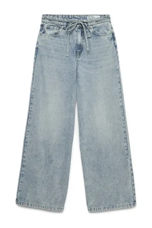 VERO MODA wide leg jeans light blue denim